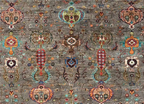 brown-orange-sultani-design-rug-middle