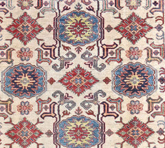 Handmade Kazak Wool Rug 2.40 X 1.79 m (7.8 X 5.8 Ft)