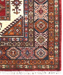 Handmade Kazak Wool Rug 2.35 X 1.70 m (7.7 X 5.5 Ft)