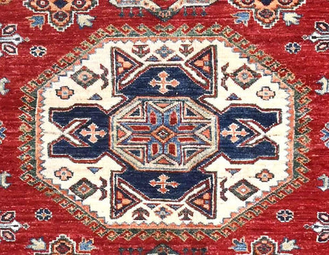 kazak-wool-red-center