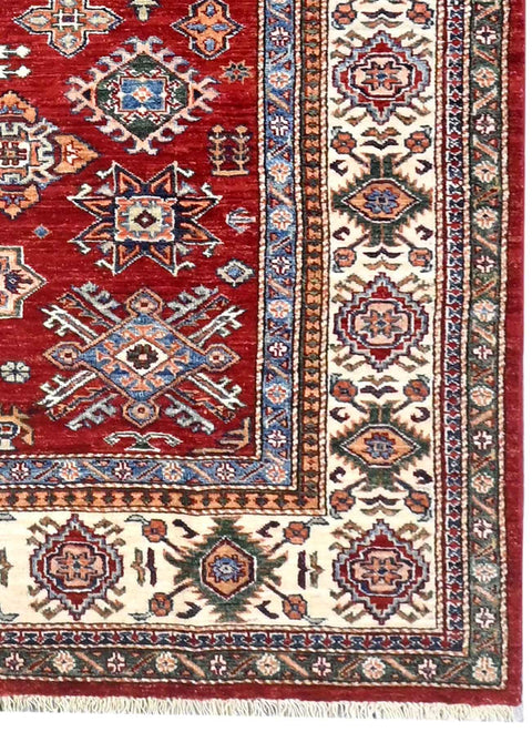 kazak-wool-red-corner