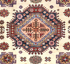 Handmade Kazak Wool Rug 2.00 X 1.50 m (6.5 X 4.9 ft)