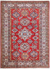 Handmade Kazak Wool Rug 2.04 X 1.50 m (6.6 X 4.9 ft)