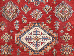 Handmade Kazak Wool Rug 2.07 X 1.52 m (6.7 X 4.9 ft)