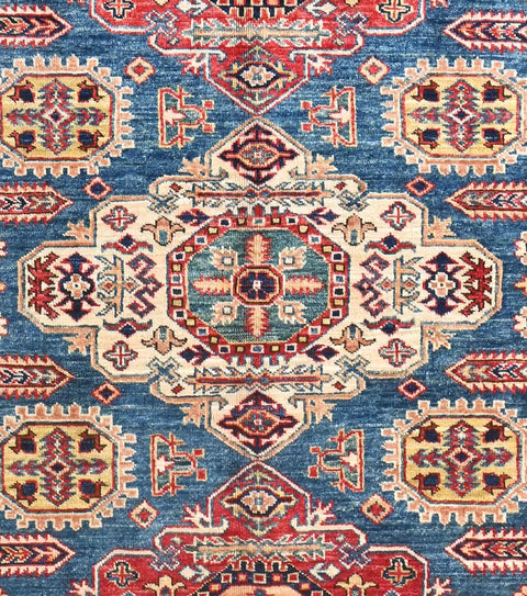 kazak-wool-blue-center