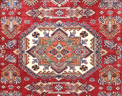 Handmade Kazak Wool Rug 2.36 X 1.70 m (7.7 X 5.5 ft)