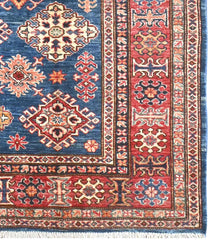 Handmade Kazak Wool Rug 1.91 X 1.52 m (6.2 X 4.9 ft)