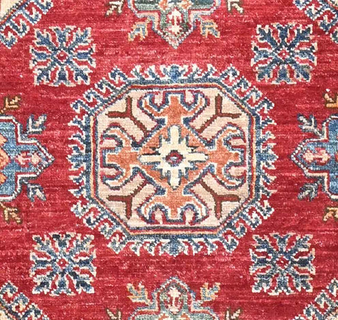 kazak-wool-red-center