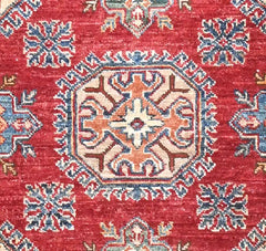 Handmade Kazak Wool Rug 2.04 X 1.47 m (6.6 X 4.8 ft)