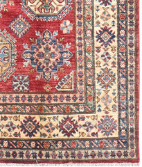 Handmade Kazak Wool Rug 2.04 X 1.47 m (6.6 X 4.8 ft)