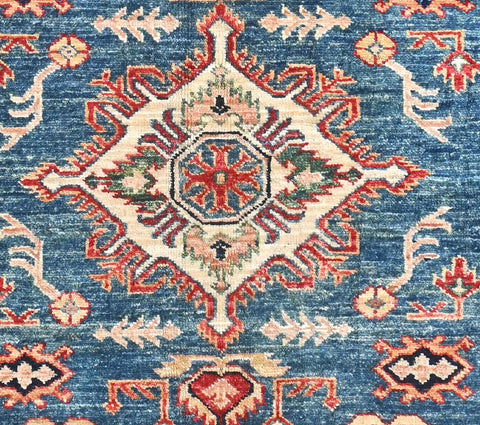 kazak-wool-blue-center