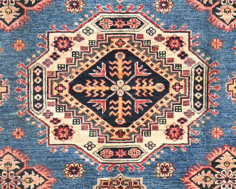 kazak-wool-blue-center