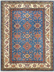 Handmade Kazak Wool Rug 2.01 X 1.49 m (6.5 X 4.8 ft)