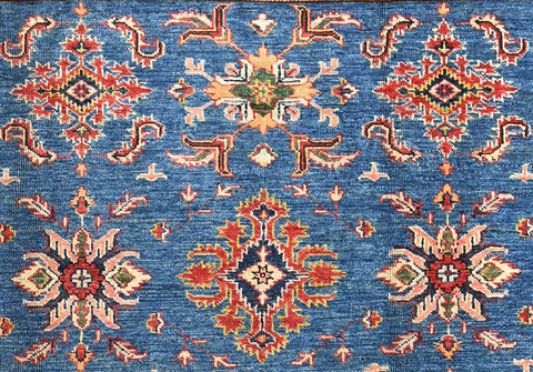 kazak-wool-blue-center