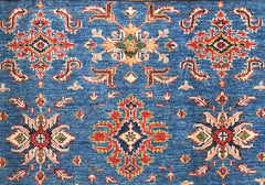 Handmade Kazak Wool Rug 2.01 X 1.49 m (6.5 X 4.8 ft)