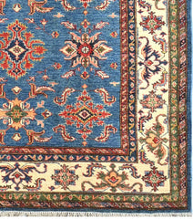 Handmade Kazak Wool Rug 2.01 X 1.49 m (6.5 X 4.8 ft)