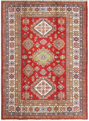 Handmade Kazak Wool Rug 1.99 X 1.51 m (6.5 X 4.9 ft)