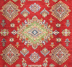 Handmade Kazak Wool Rug 1.99 X 1.51 m (6.5 X 4.9 ft)