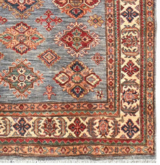 Handmade Kazak Wool Rug 2.00 X 1.58 m (6.5 X 5.1 ft)