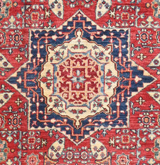 Handmade Kazak Wool Rug 2.01 X 1.49 m (6.5 X 4.8 ft)