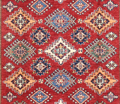 Handmade Kazak Wool Rug 2.08 X 1.48 m (6.8 X 4.8 ft)