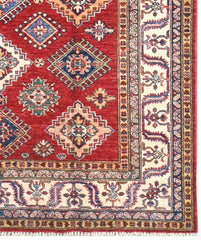 Handmade Kazak Wool Rug 2.08 X 1.48 m (6.8 X 4.8 ft)