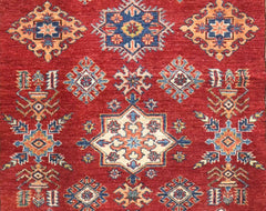 Handmade Kazak Wool Rug 2.04 X 1.45 m (6.6 X 4.7 ft)