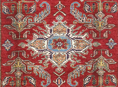 kazak-wool-red-center