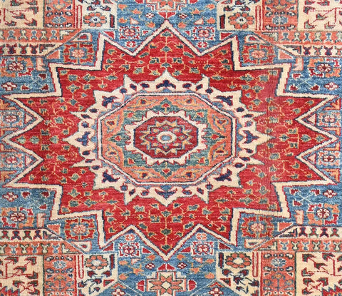 kazak-wool-blue-center