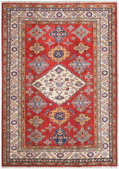 Handmade Kazak Wool Rug 2.36 X 1.70 m (7.7 X 5.5 ft)