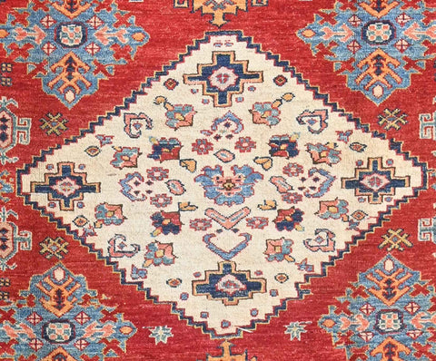 Handmade Kazak Wool Rug 2.36 X 1.70 m (7.7 X 5.5 ft) – Design 2