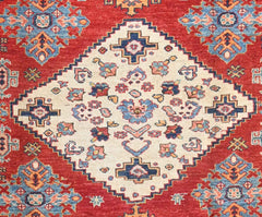 Handmade Kazak Wool Rug 2.36 X 1.70 m (7.7 X 5.5 ft)