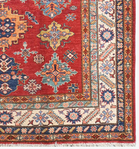 Handmade Kazak Wool Rug 2.36 X 1.70 m (7.7 X 5.5 ft) – Design 2