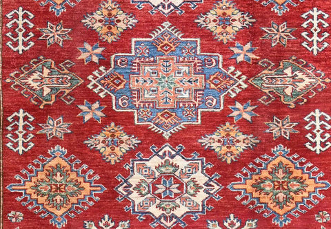 kazak-wool-red-center