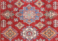 Handmade Kazak Wool Rug 2.58 X 1.70 m (8.4 X 5.5 ft)