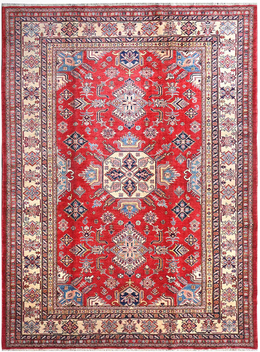 Handmade Kazak Wool Rug 3.00 X 2.08 m (9.8 X 6.8 ft)