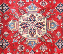 Handmade Kazak Wool Rug 3.00 X 2.08 m (9.8 X 6.8 ft)