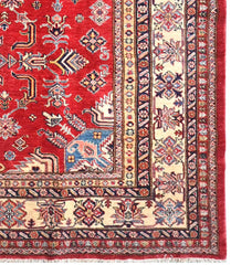 Handmade Kazak Wool Rug 3.00 X 2.08 m (9.8 X 6.8 ft)