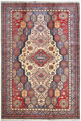 Handmade Kazak Wool Rug 2.56 X 1.67 m (8.3 X 5.4 ft)