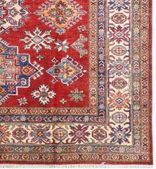 Handmade Kazak Wool Rug 2.45 X 1.79 m (8 X 5.8 ft)