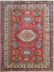 Handmade Kazak Wool Rug 2.38 X 1.68 m (7.8 X 5.5 ft)