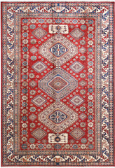 Handmade Kazak Wool Rug 3.11 X 1.68 m (10.2 X 6.8 ft)