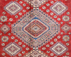 Handmade Kazak Wool Rug 3.11 X 1.68 m (10.2 X 6.8 ft)