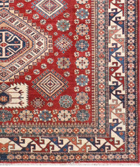 Handmade Kazak Wool Rug 3.11 X 1.68 m (10.2 X 6.8 ft)