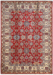 Handmade Kazak Wool Rug 2.70 X 1.84 m (8.8 X 6 ft)