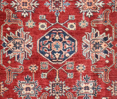 Handmade Kazak Wool Rug 2.70 X 1.84 m (8.8 X 6 ft)