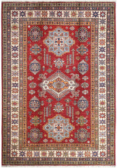 Handmade Kazak Wool Rug 2.48 X 1.72 m (8.1 X 5.6 ft)