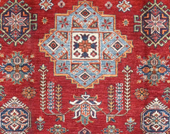 Handmade Kazak Wool Rug 2.48 X 1.72 m (8.1 X 5.6 ft)