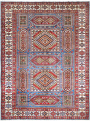 Handmade Kazak Rug 4.15 x 3.10 m (13.6 x 10.1 ft)