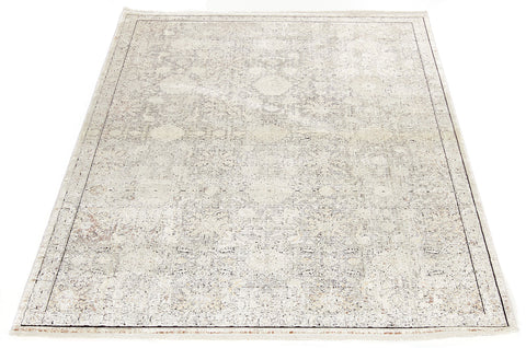 Abstract Rug – Beige & Black – Acrylic – 160 × 230 cm – Design 2